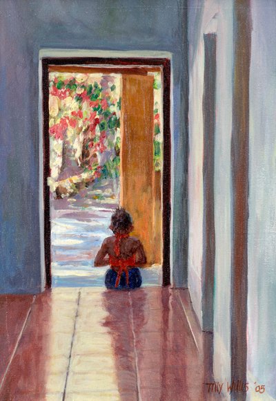 A través de la puerta de Tilly Willis